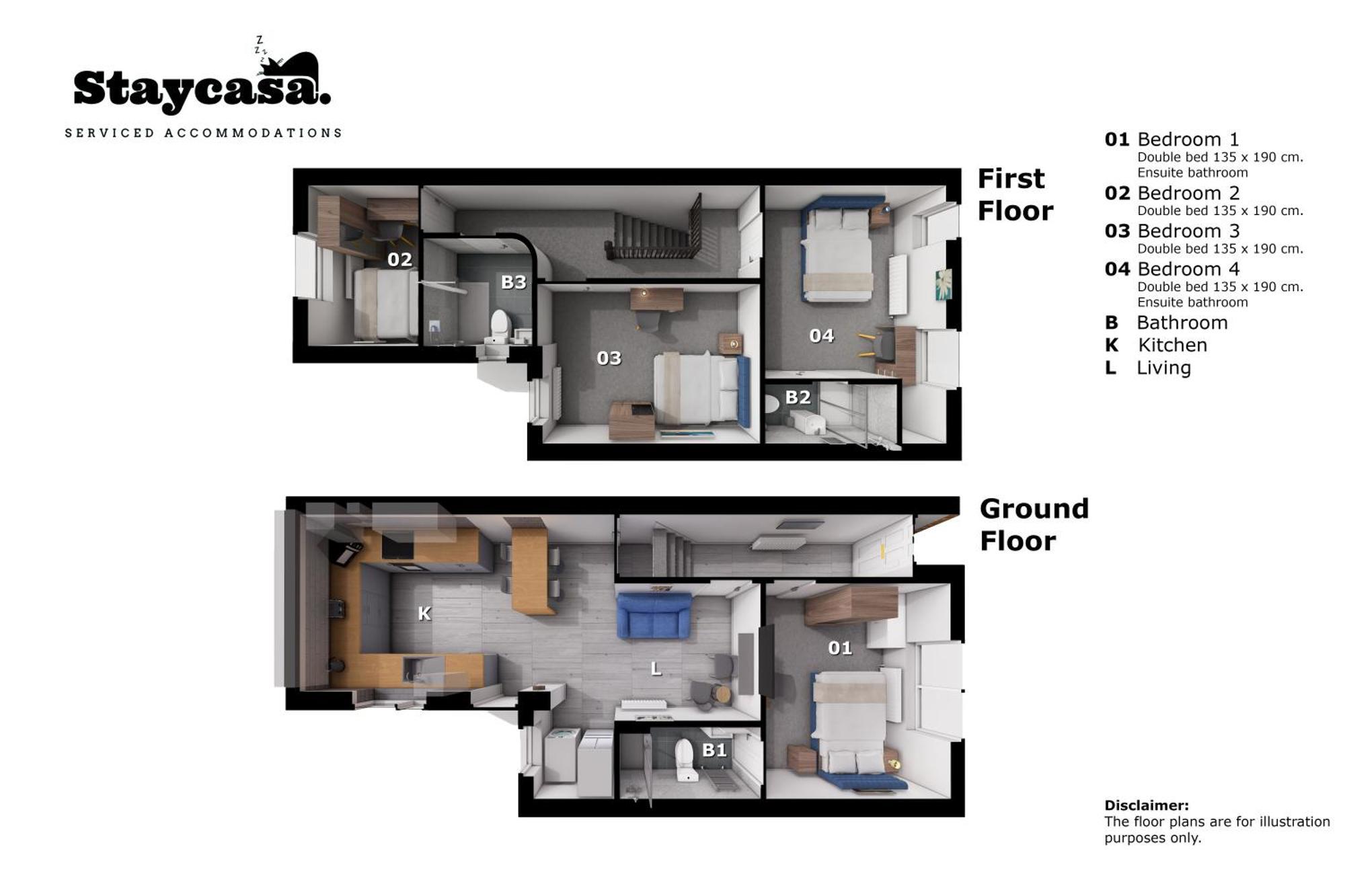 Holiday home The Cowesby 4-bed Street Parking *